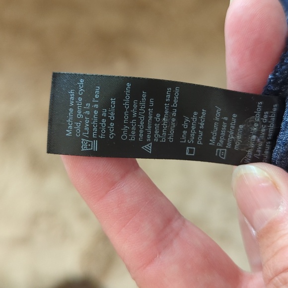 Elastic Neck Tie Dye Top - Picture 6 of 6